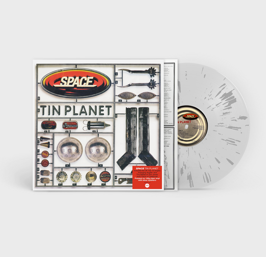 Space - Tin Planet (Limited Edition Clear with Silver Splatter) Vinyl